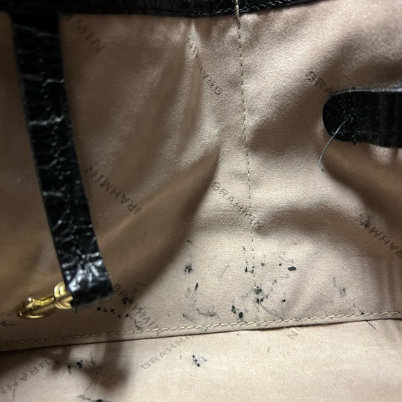 Brahmin bag Melbourne black shoulder bag - Picture 8 of 12